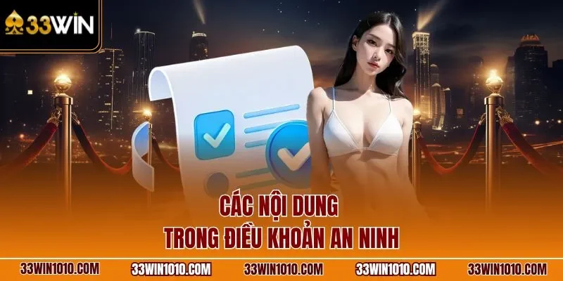 Chính sách bảo mật trong điều khoản an ninh
