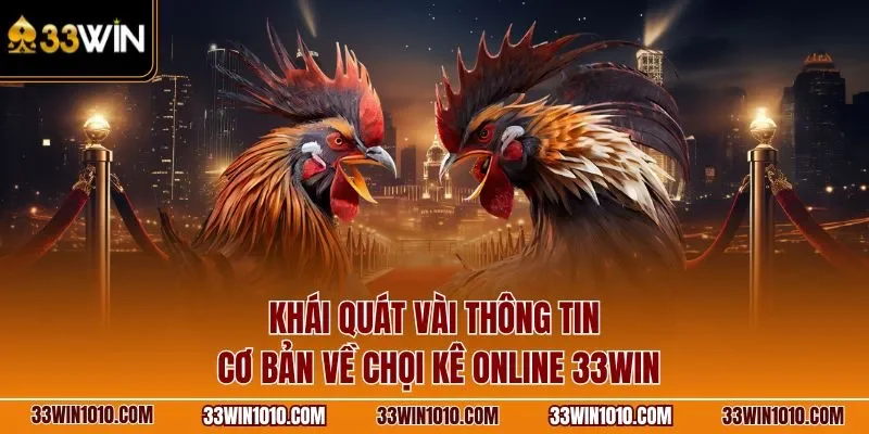 Khái quát vài thông tin cơ bản về đá gà 33WIN